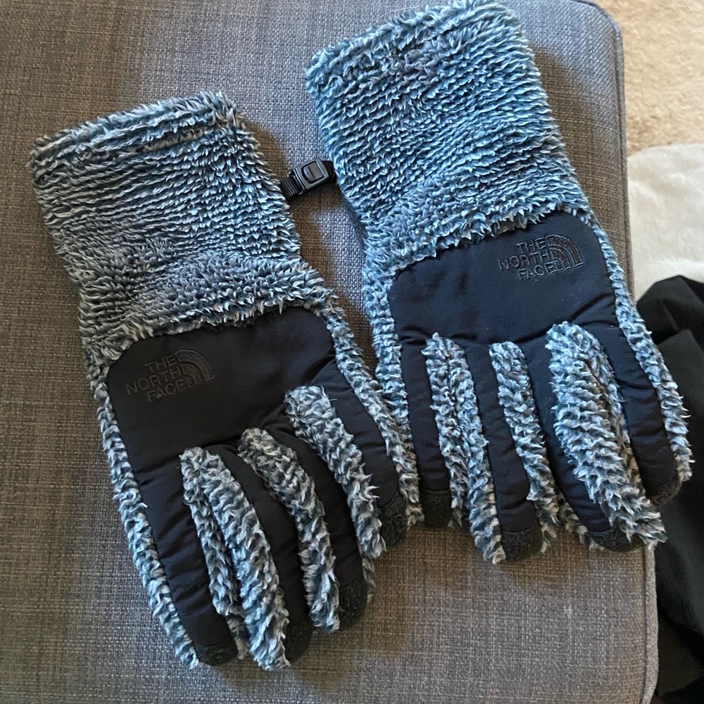 North Face fleece touch screen gloves